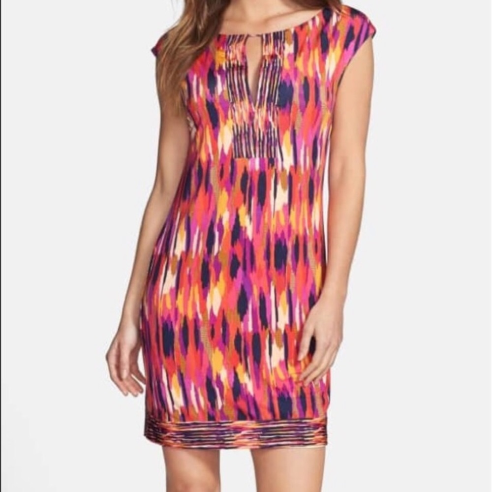 TRINA TURK 'Eleanor' Print Jersey Shift Dress - Picture 2 of 4